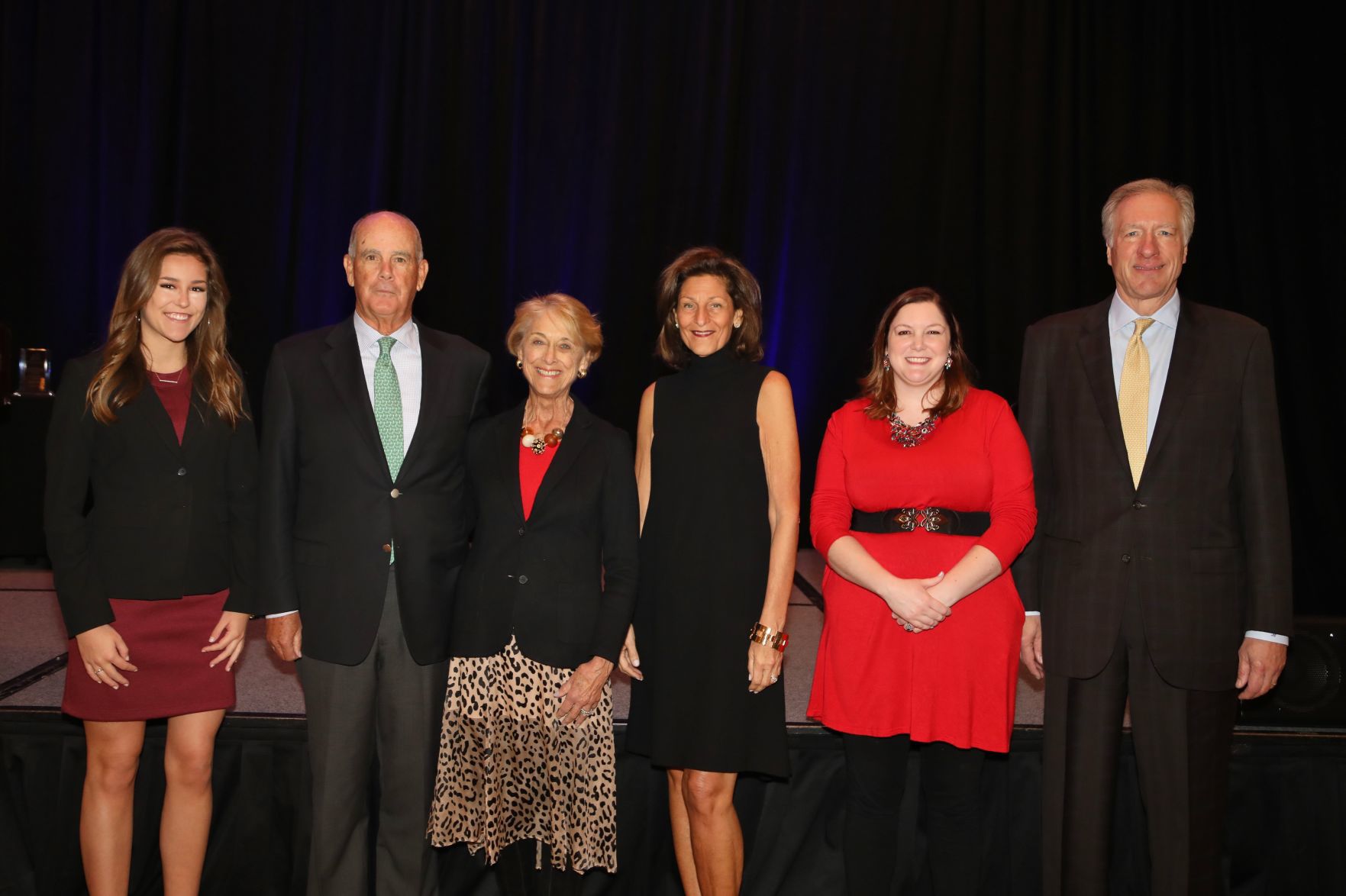 Awardees: Brooke Waller, Jim and Kathy Berges, Jan Goldstein, Sarah Willey, Martin Leifeld
